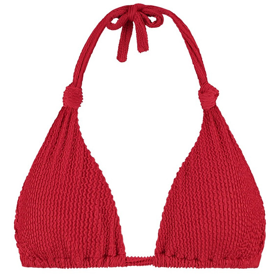 Beachlife Lipstick Red Triangle Bikini Oberteil