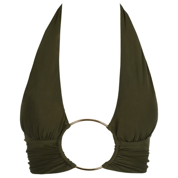 Sarda Swim Lita Halter Bikinitop Olive Green