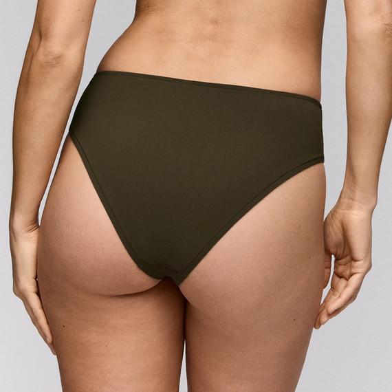 Sarda Swim Lita Hoog Bikinibroekje Olive Green