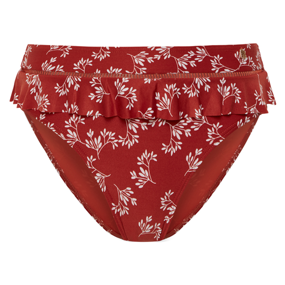 Beachlife Little Leaves High Waist Bikinibroekje