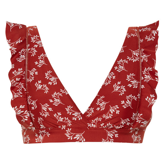 Little Leaves Plunge Bikinitop