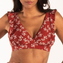 Beachlife Little Leaves Plunge Bikinitop