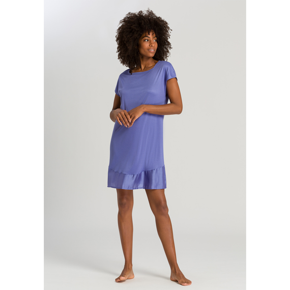 Hanro Livia Nachthemd Violet Blue
