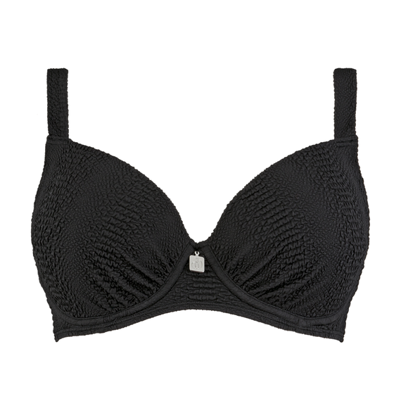 Annadiva Swim Lizzard Vorgeformtes Balconette Bikini Oberteil Black 