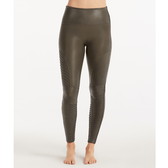 Spanx Look At Me Now Moto Corrigerende Legging Gunmetal