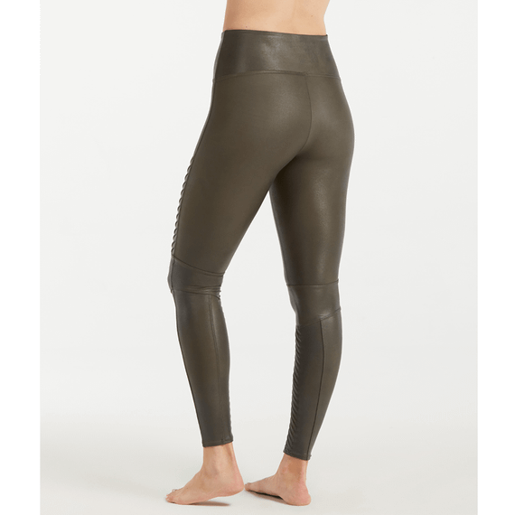 Spanx Look At Me Now Moto Corrigerende Legging Gunmetal