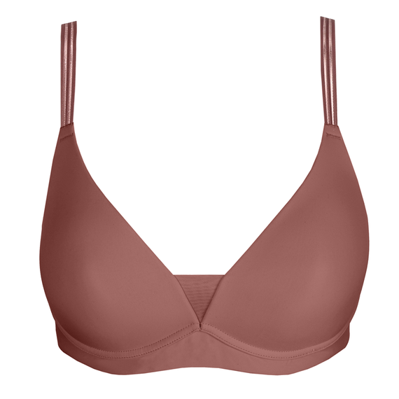 Marie Jo Louie Voorgevormde BH Zonder Beugels Satin Taupe
