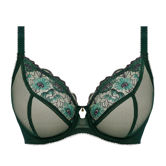 Freya Lingerie Loveland Plunge BH Deep Emerald