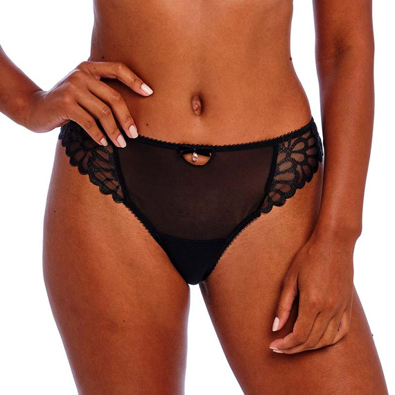 Freya Lingerie Loveland Slip Bombshell Black