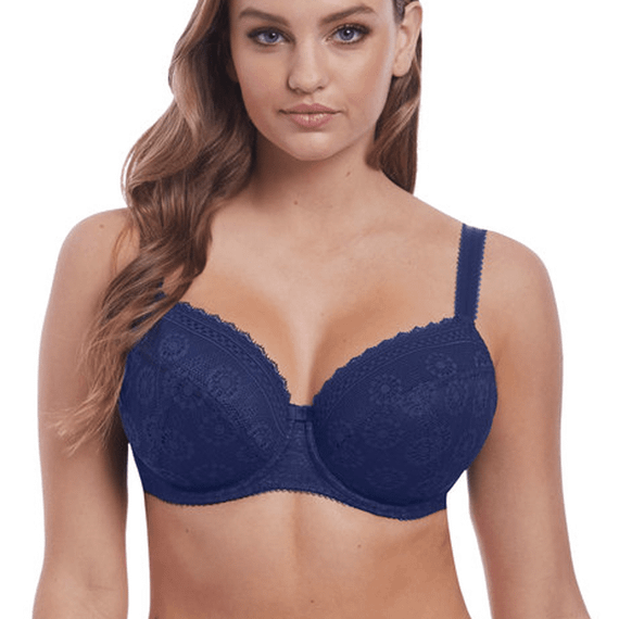 Freya Love Note Padded BH Sapphire