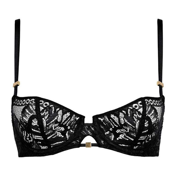 Aubade Love Soul Half Cup BH Black