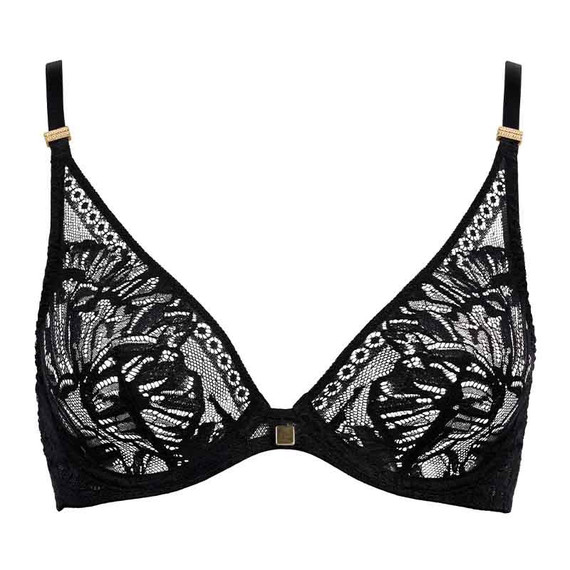 Aubade Love Soul Plunge BH Black