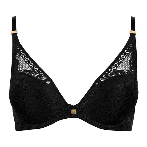 Aubade Love Soul Vorgeformter Plunge BH Black