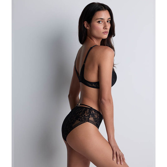 Aubade Love Soul Vorgeformter Plunge BH Black