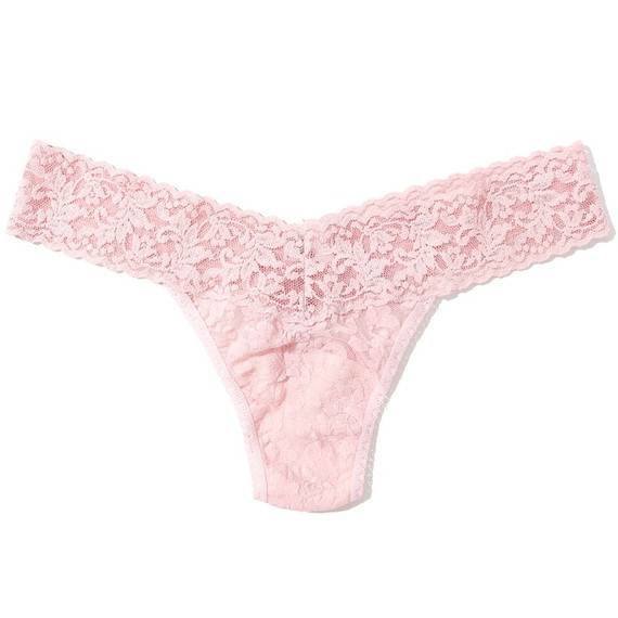 Hanky Panky Low Rise String Blushing Rose