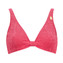 Annadiva Swim Pink Garden Plunge Bikinitop Cerise