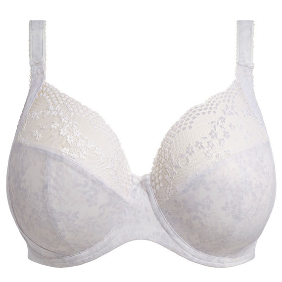 Elomi Lucie Plunge BH White