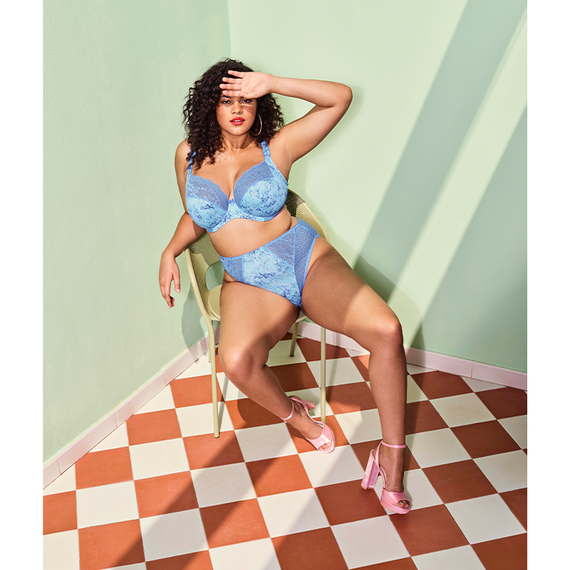 Elomi Dessous Lucie Plunge BH Cornflower