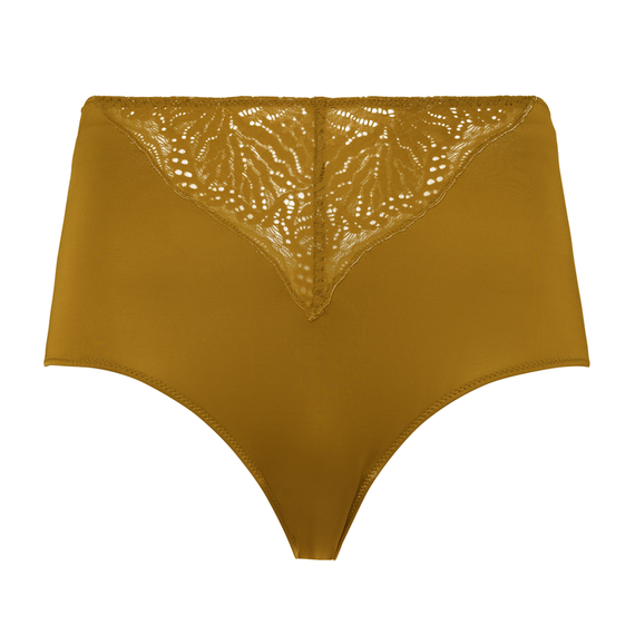 Hanro Lucy Tailleslip Kelp Gold