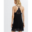 Hanro Lucy Spaghetti Nachtjurk Black