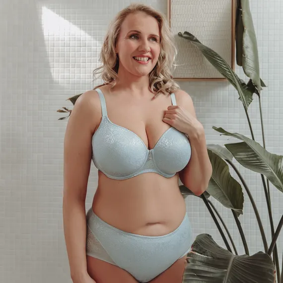 PrimaDonna Twist Lumino Hartvorm BH Pale Blue