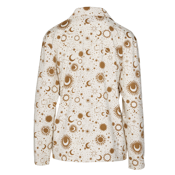 Covers & Co Luna Tic Pyjamashirt Ecru