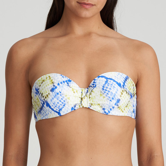 Marie Jo Swim Lundey Bandeau Bikinitop Lime Snake