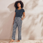 Essenza Luyza Uni Pyjamashirt Sloe Blue