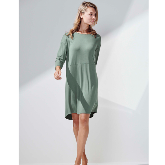 Essenza Lykke Uni Nachthemd Laurel Green