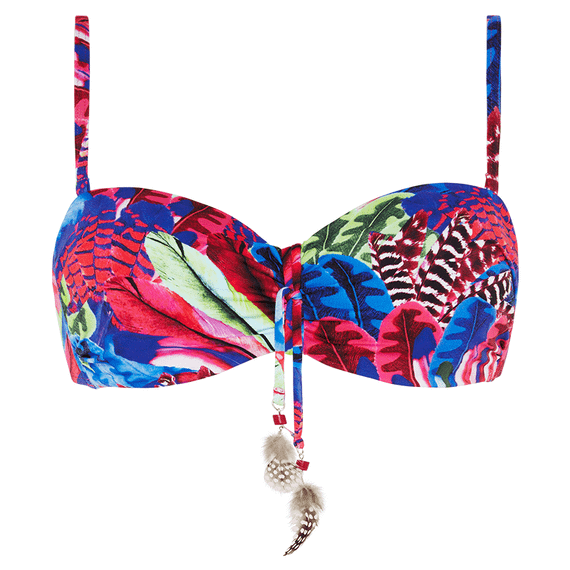 Cyell Macaw Bandeau Bikinitop