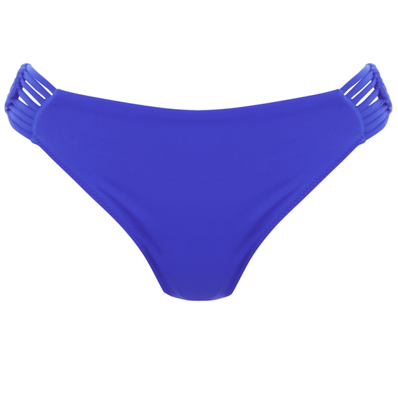Freya Swim Macrame Laag Bikinibroekje Cobalt 