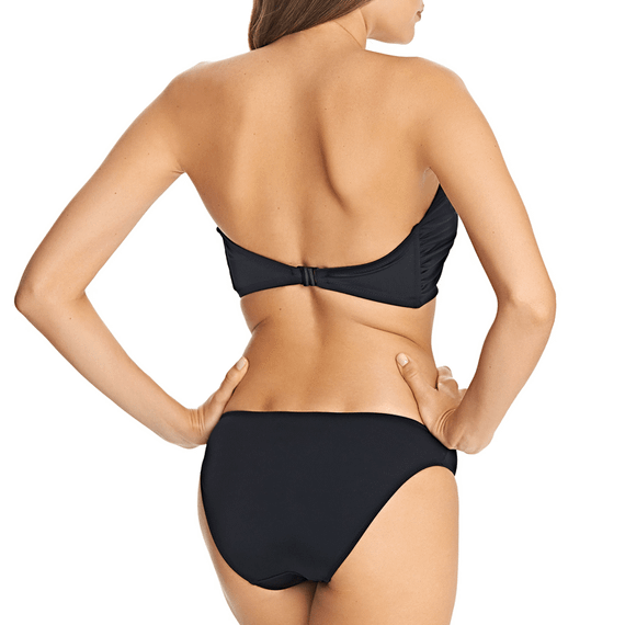 Freya Swim Macrame Monokini Black