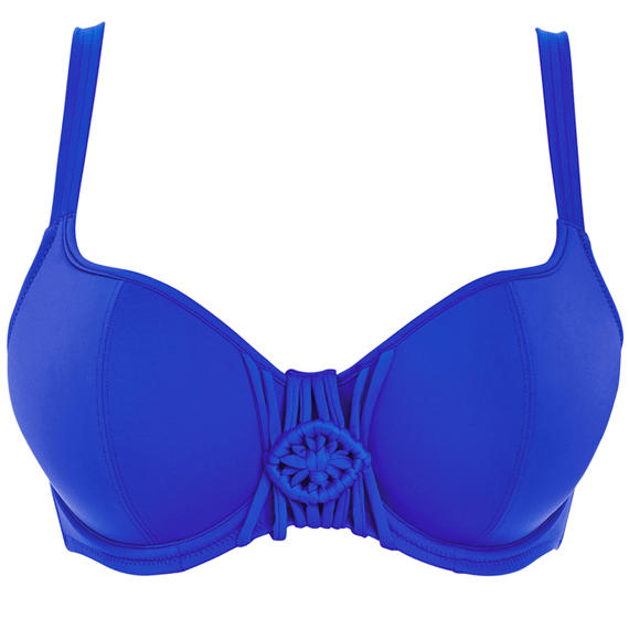 Freya Swim Macrame Bikinitop Cobalt
