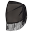 Freya Swim Macrame Pareo Black