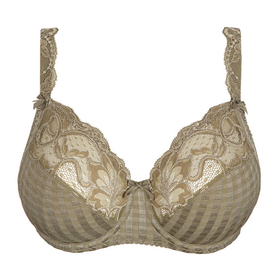 PrimaDonna Madison Bügel BH mit Spitze Golden Olive