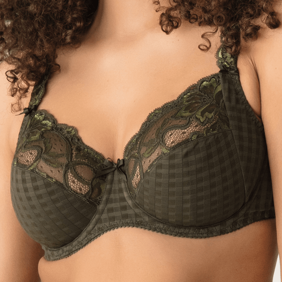 PrimaDonna Madison Beugel BH met kant Kaki