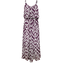 Makro Notion Maxi Dress Creamaubergine