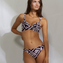 Watercult Makro Notion Strikbroekje Cream Aubergine
