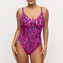 Primadonna Swim Malabo Badpak Hot Pink Zebra