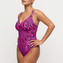 Primadonna Swim Malabo Badpak Hot Pink Zebra