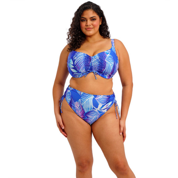 Elomi Swim Maluku Island Verstelbaar Bikinibroekje Atlantic