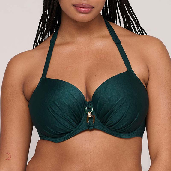 PrimaDonna Swim Mangalore Voorgevormde Balconette Bikinitop Jewel Green