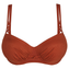 PrimaDonna Swim Manuia Voorgevormde Balconette Bikinitop Burnt Amber