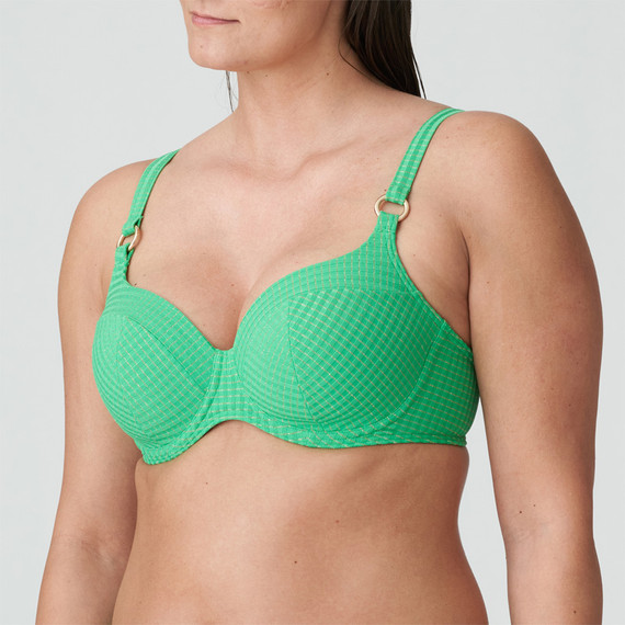 PrimaDonna Swim Maringa Hartvorm Bikinitop Lush Green