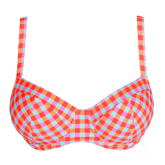 PrimaDonna Swim Marival Voorgevormde Balconette Bikinitop Ocean Pop
