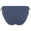 Annadiva Swim Marrakesh Blue Hoog Strikbroekje Art Deco Blue
