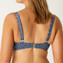 Annadiva Swim Marrakesh Blue Voorgevormde Balconette Bikinitop Art Deco Blue