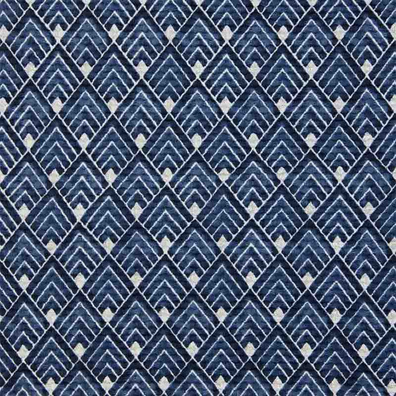 Annadiva Swim Marrakesh Blue Beugel Bikinitop Art Deco Blue
