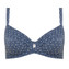 Annadiva Swim Marrakesh Blue Beugel Bikinitop Art Deco Blue