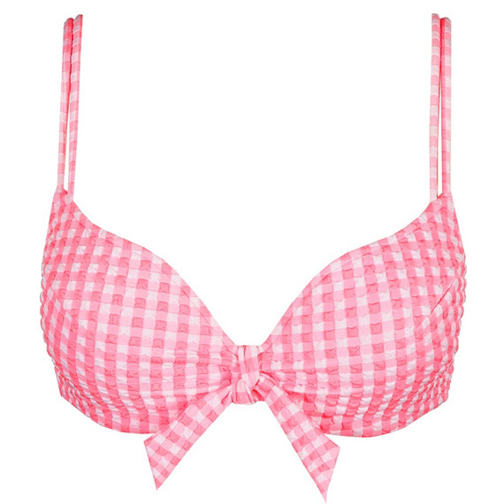Marie Jo Swim Mary Lynn Herzform Bikini Oberteil Rose Gingham
